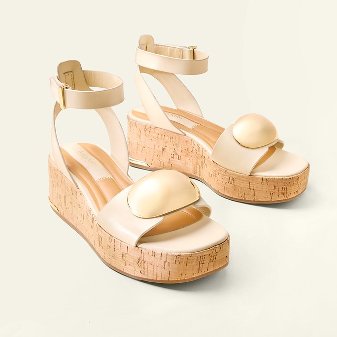 Flatform sandals