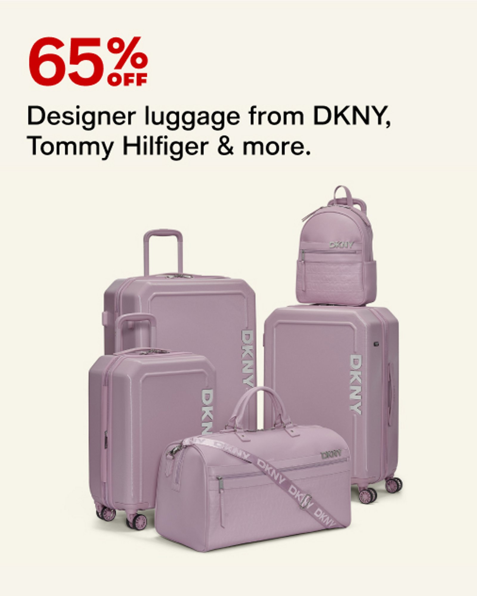 Designer luggage