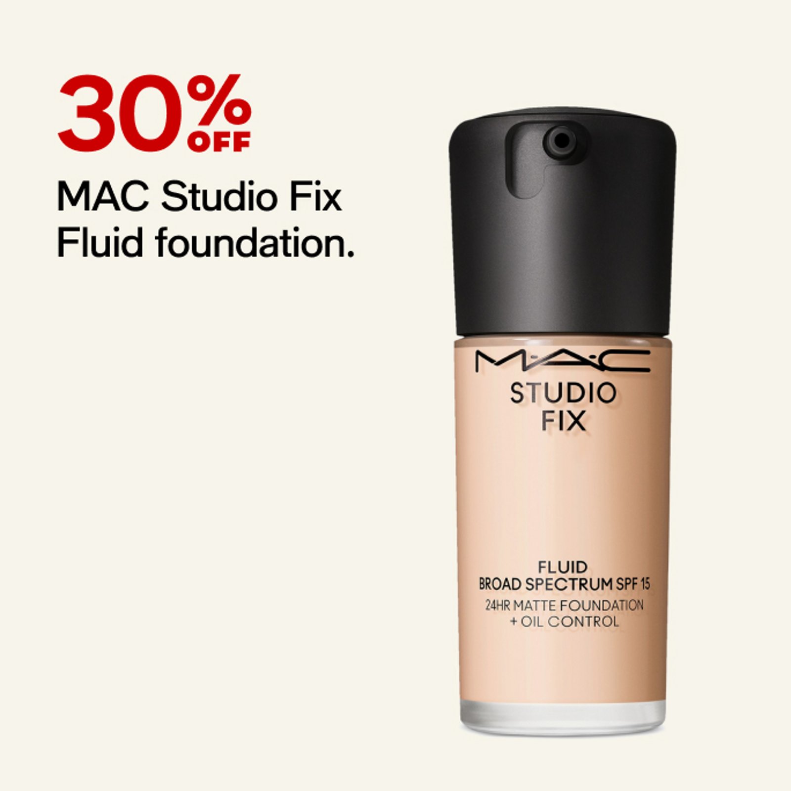 25% Off MAC Studio