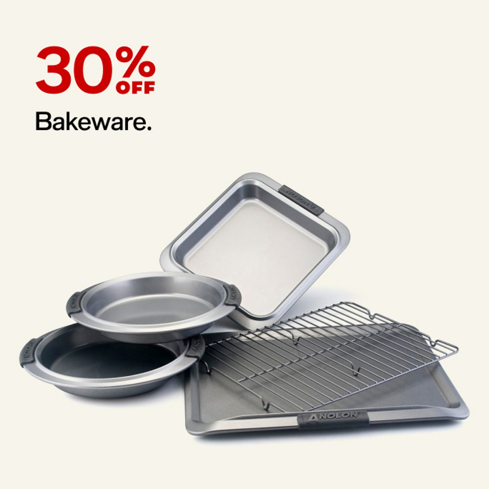 30% Off Bakeware