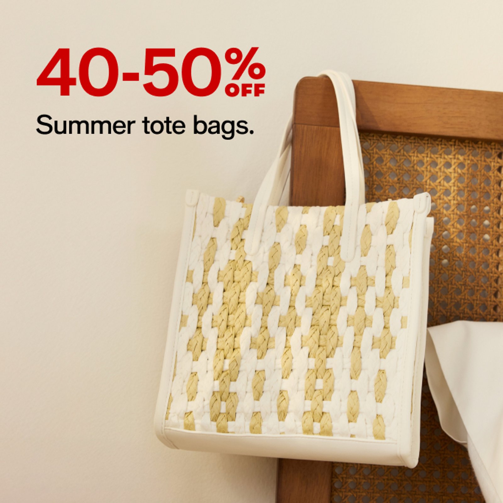 40-50 off summer tote bags