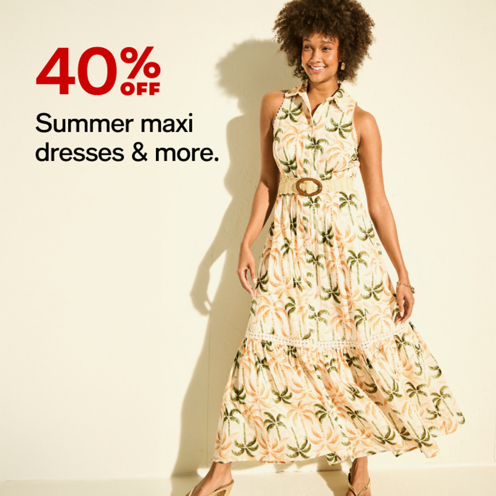 40% off Summer Maxi Dresses