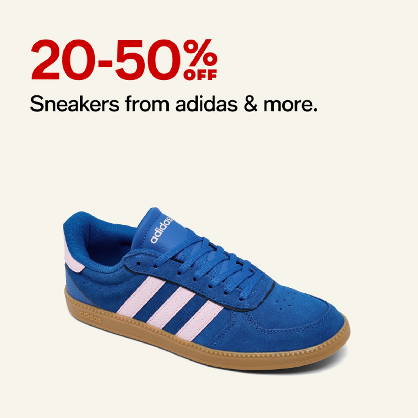 20-50 off sneakers from adidas