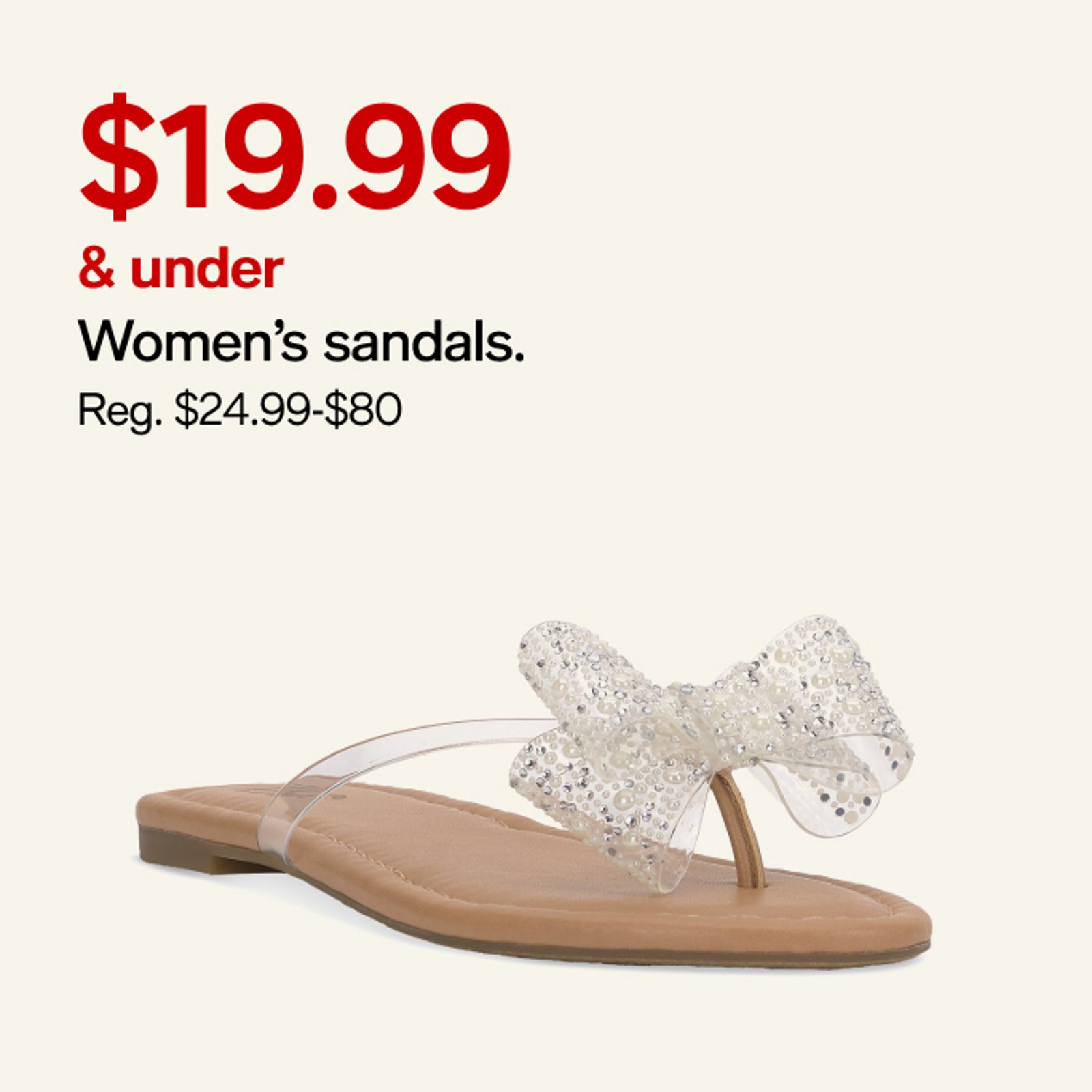 $19.99 & Under Sandals