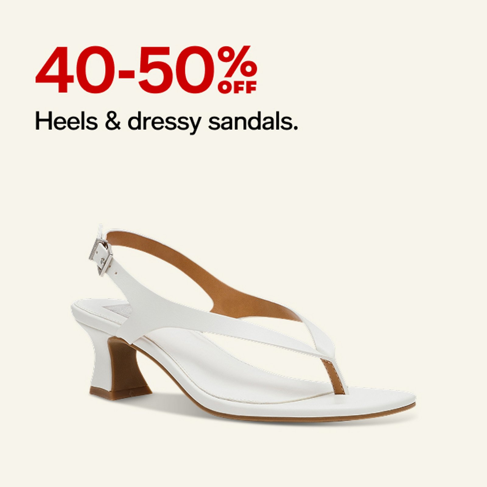 40-50% off Heels