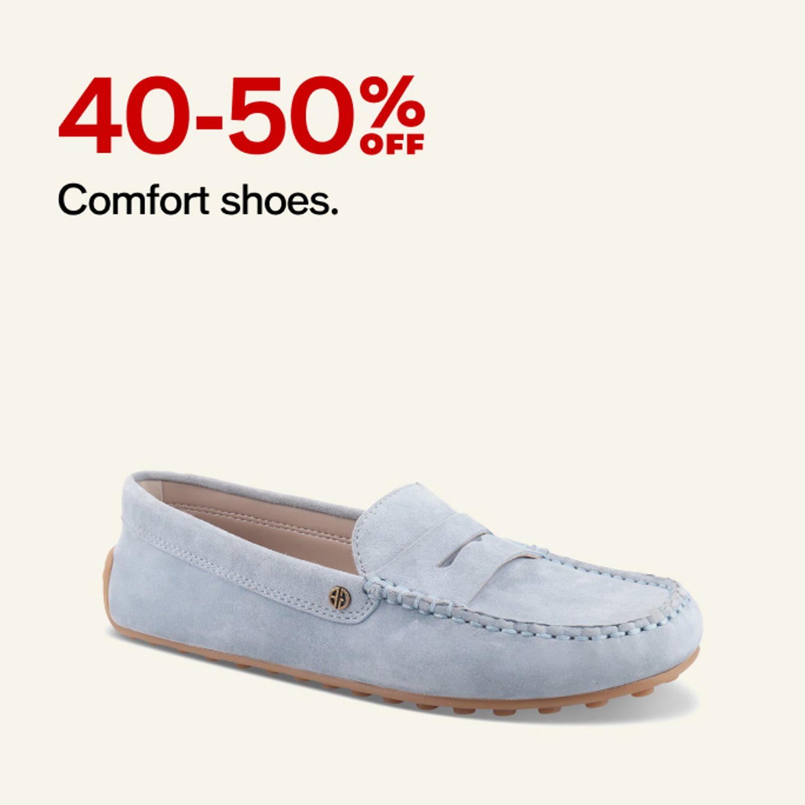40-50% off Comfort shoes