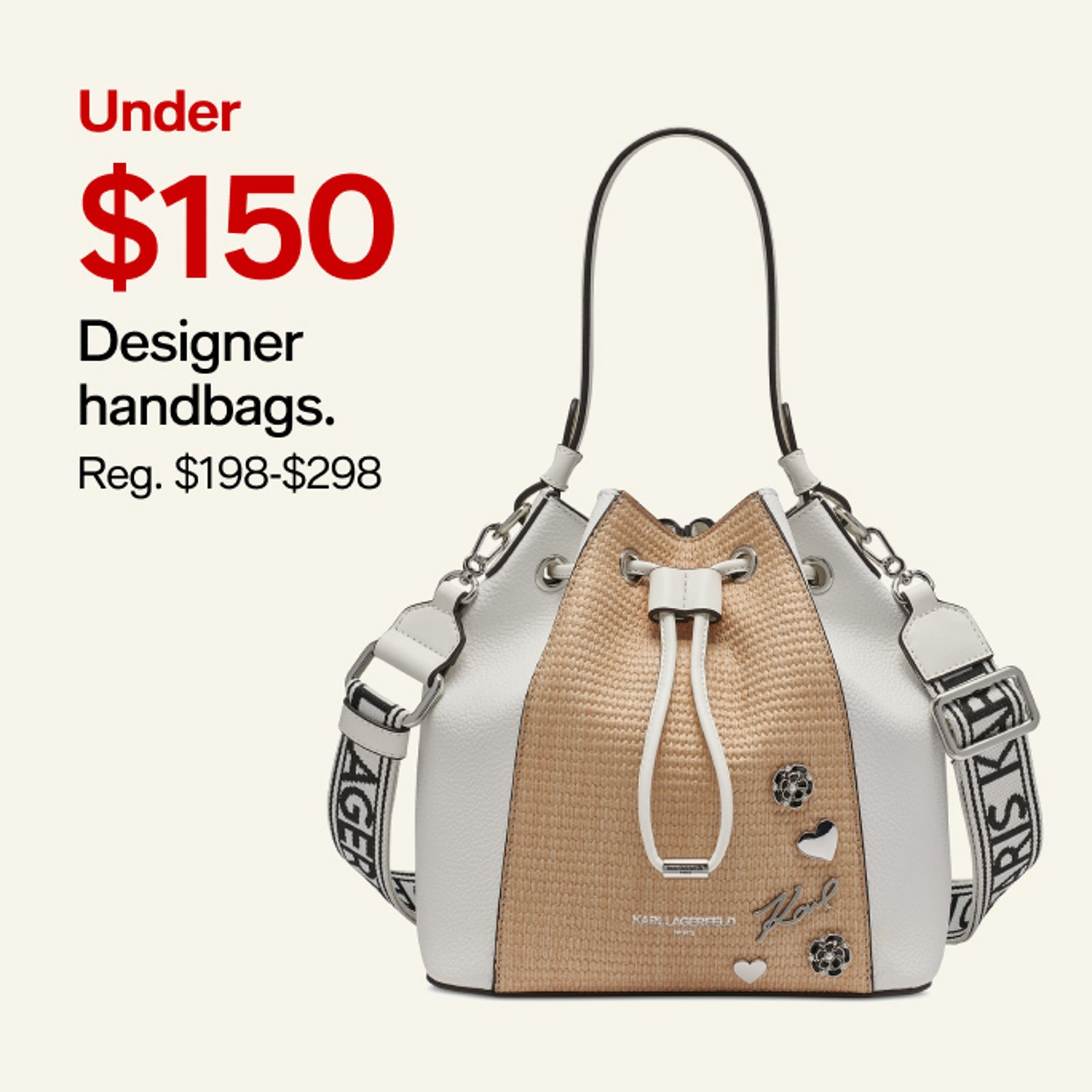 Under $150 Designer handbags.