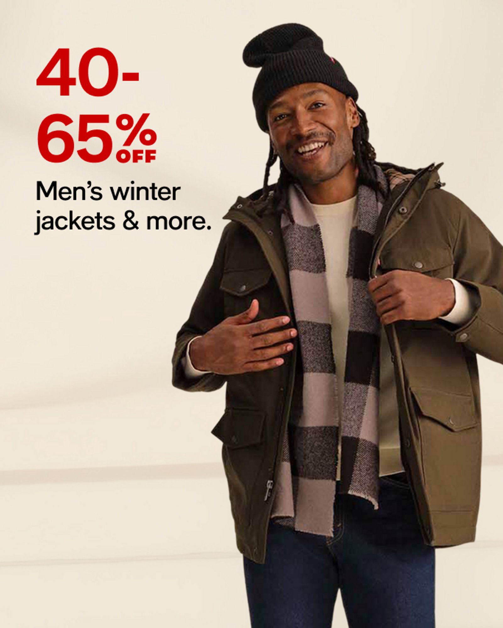 Men's winter jackets & more