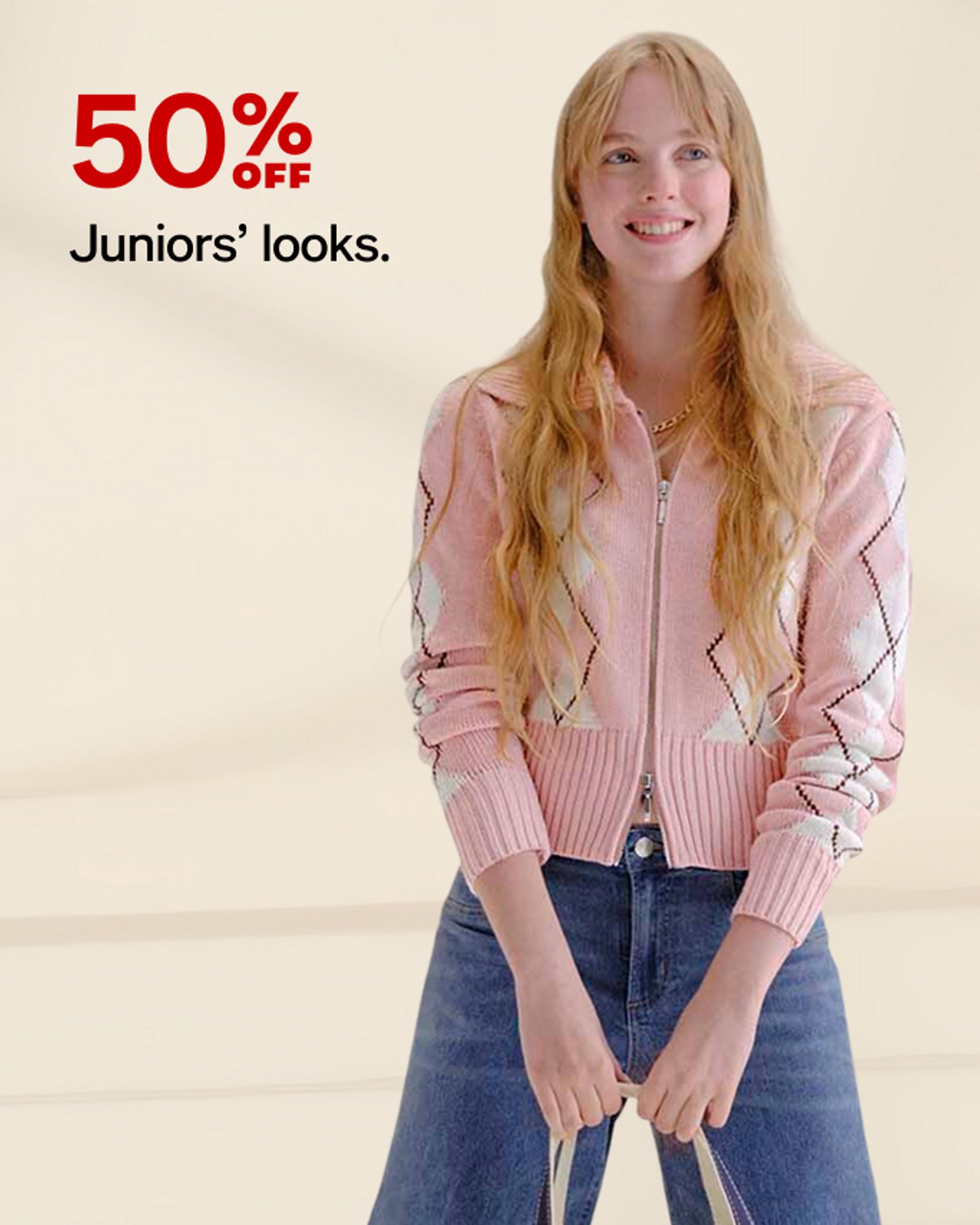 50% off Juniors Looks