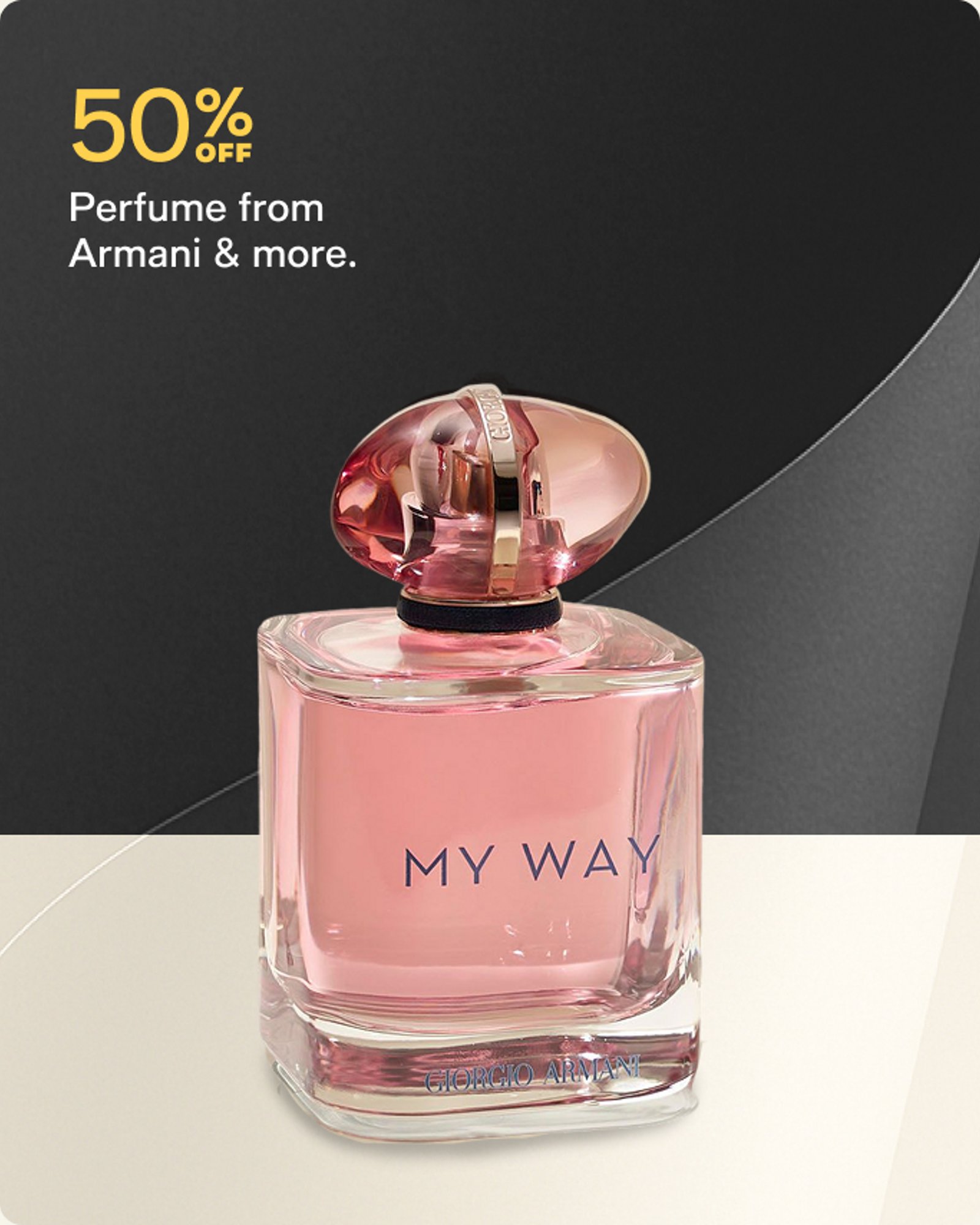 50% off perfume