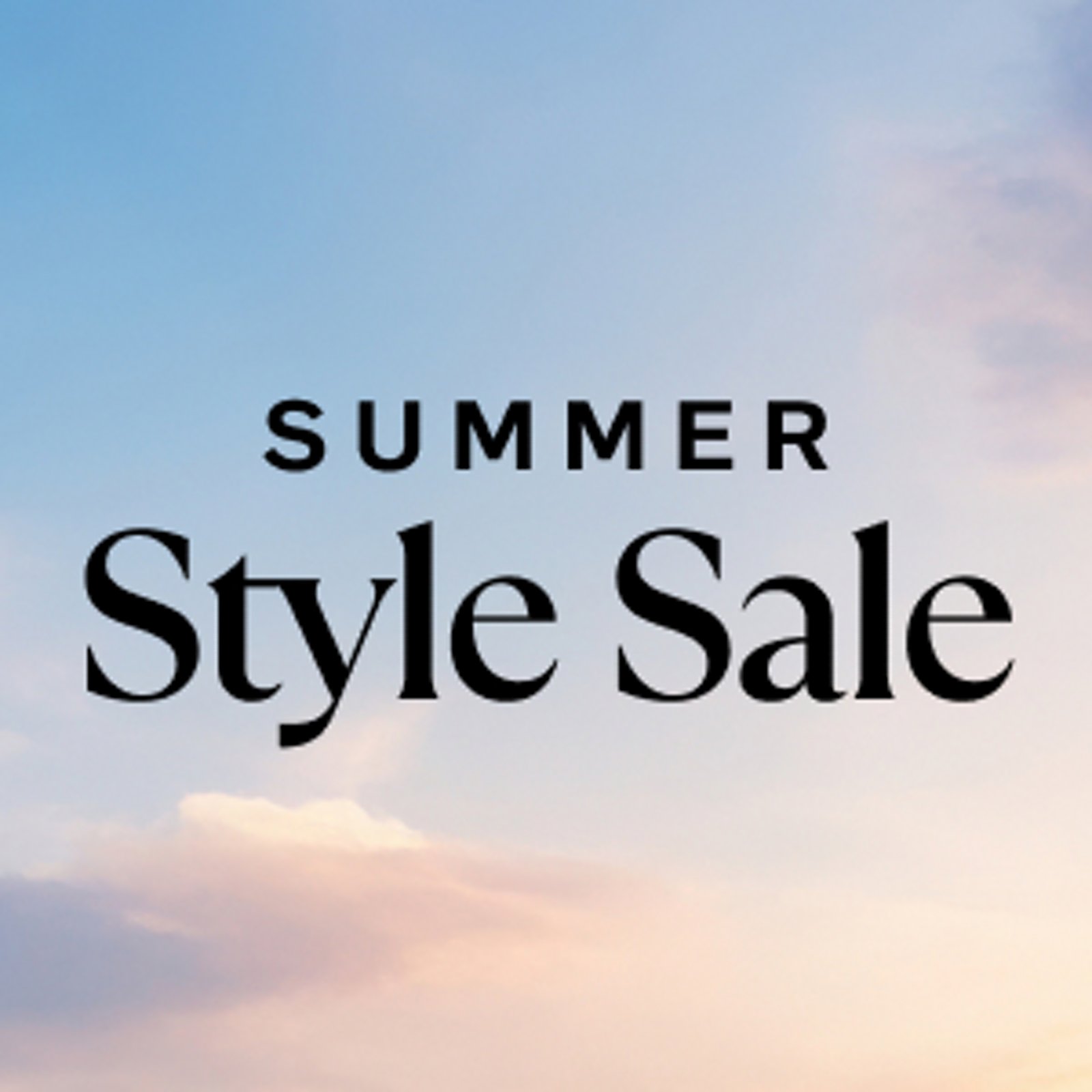 Summer Style Sale